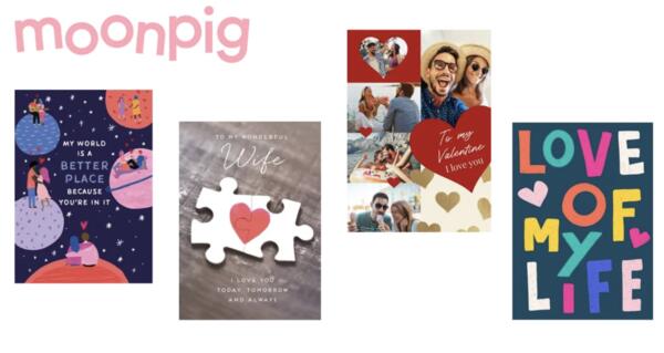 A Little Love, Totally FREE 💕 Moonpig Valentine’s Card