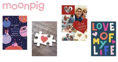 A Little Love, Totally FREE 💕 Moonpig Valentine’s Card