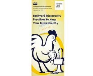 Biosecurity for Birds Bookmark for Free