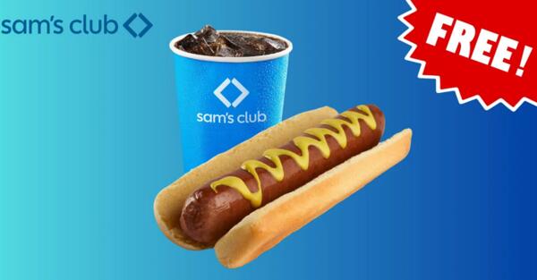 Snack Time Upgrade: FREE Hot Dog Combo at Sam’s Club
