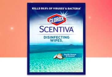 Clorox Scentiva Wipe Sample for Free