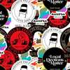 Free Distill Social Stickers