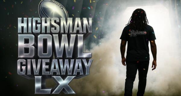 Touchdown Prizes! Team Highsman Budtender Giveaway