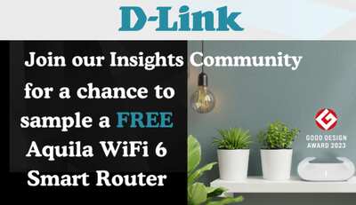 D-Link Aquila PRO WiFi 6 Mesh Router for FREE!