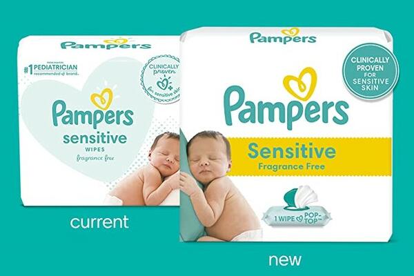 Pampers Sensitive Baby Wipes 504-Count Only $12 Shipped