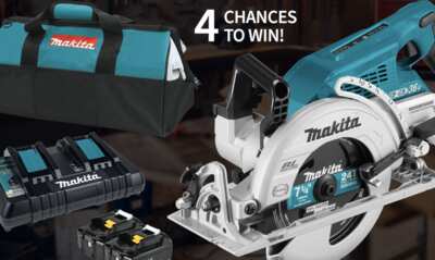 Win a Makita Cordless Circular Saw