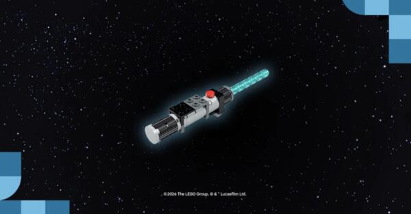 Create Your Own LEGO Lightsaber – Free at Toys R Us