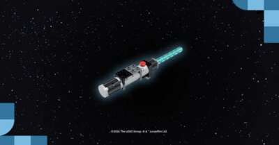 Create Your Own LEGO Lightsaber – Free at Toys R Us