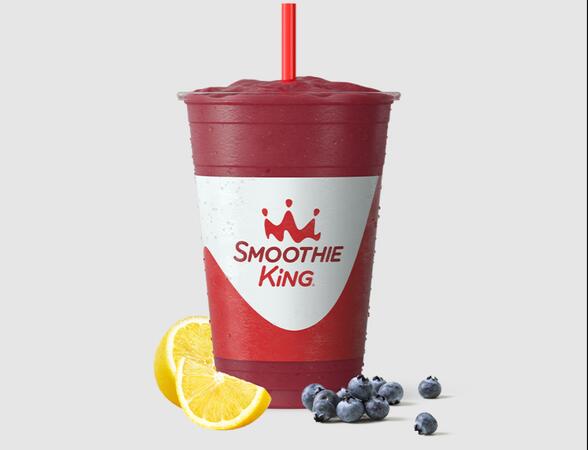Refresh Your Day with a Free Blueberry Lemonade Smoothie at Smoothie King!