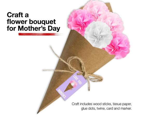 FREE Mother’s Day Bouquet Craft Kit — JCPenney Kids Event!