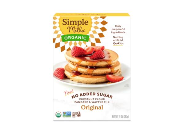 Simple Mills No Added Sugar Organic Pancake & Waffle Mix for Free
