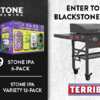 Stone IPA Blackstone Griddle Giveaway