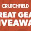 Upgrade Your Tech: Enter to Win a $350 Crutchfield Gift Card!