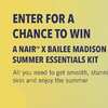 Nair x Bailee Madison Summer Essentials Giveaway