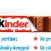 Kinder Chocolate Single at Jewel for FREE!