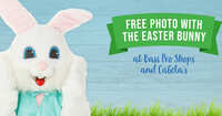 Get A Photo with The Easter Bunny For Free! This weekend!