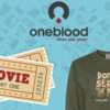 Donate, Save Lives, and Enjoy Free Movie Tickets & a Shirt!