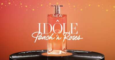 Snag a FREE Lancôme Idôle Peach ’N Roses Perfume