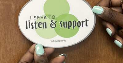 Empathy on Display: Get Your Free 'I Seek to Listen and Support' Decal!