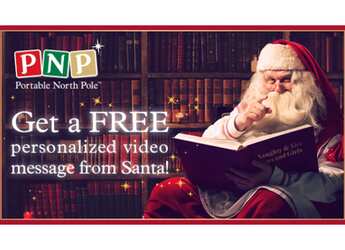 Personalized Video Messages from Santa for Free