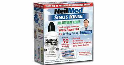 Earn a Free NeilMed Sinus Rinse Kit or NasaFlo Neti Pot