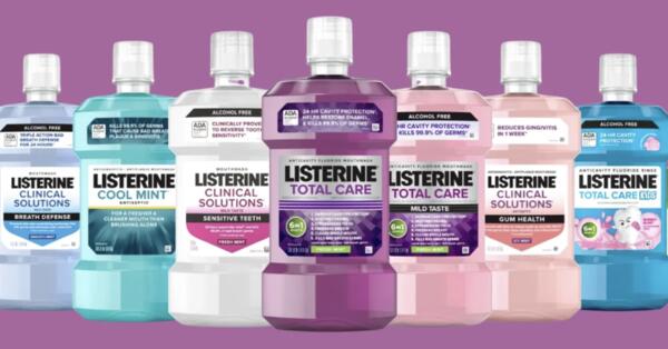FREE Listerine Mouthwash (Limited Time)
