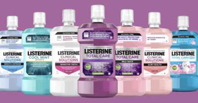 FREE Listerine Mouthwash (Limited Time)