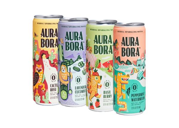 Free Aura Bora Herbal Sparkling Water