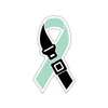 Drive Safe. Stay Safe. FREE Seat Belt Ribbon Sticker!