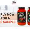 Just Like Home Pasta Sauce Sample for Free