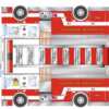  Free Kids Firetruck Foldup Activity Sheet