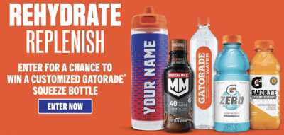 Don’t Miss the 2025 Gatorade C&U Fall Sweepstakes!