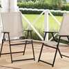 Mainstays Greyson Square Set of 2 Outdoor Patio Steel Sling Folding Chair ONLY $35