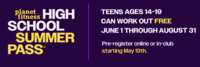 Let's Get Fit, Teenagers! Snag a FREE Summer Pass to Planet Fitness!