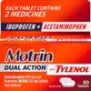 MOTRIN Dual Action with Tylenol for Free