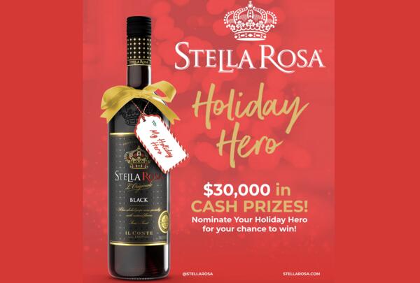 Become a Stella Rosa Holiday Hero! Enter to Win