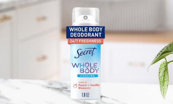 Stay Fresh for FREE – Secret Deodorant at Walgreens!