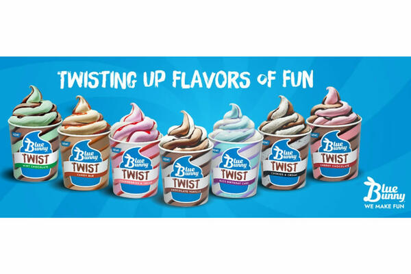 Free Blue Bunny® Twist Pints