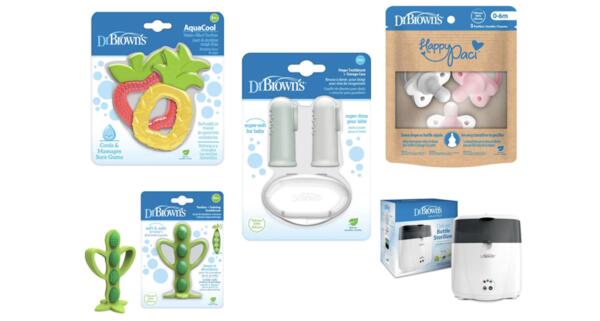 Dr. Brown’s Teethers, Pacifiers & More – FREE