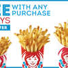 Free Fries Every Friday at Wendy's!