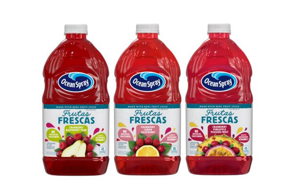 Ocean Spray Frutas Frescas for Free