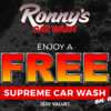 Ronny’s Gives Back – Enjoy a FREE $30 Car Wash on Us!