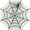 VGEUNA Glass Halloween Decorative Candy Bowl for ONLY $7