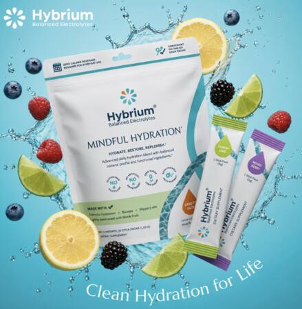 Refresh & Replenish with FREE Hybrium Electrolyte Drink Mix
