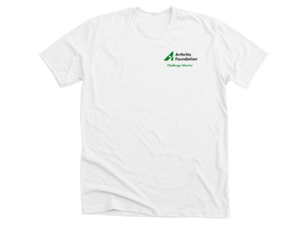 Arthritis Foundation Challenge Warrior Shirt for Free