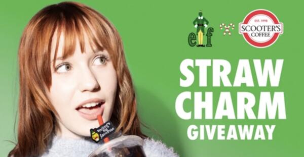 Don’t Miss Out: Free Straw Charm at Scooter’s Dec 9