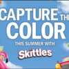 Enter the Skittles Capture The Color Sweepstakes Today!