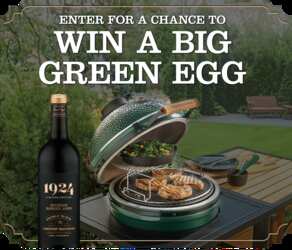 Win a 1924 Big Green Egg Sweepstakes
