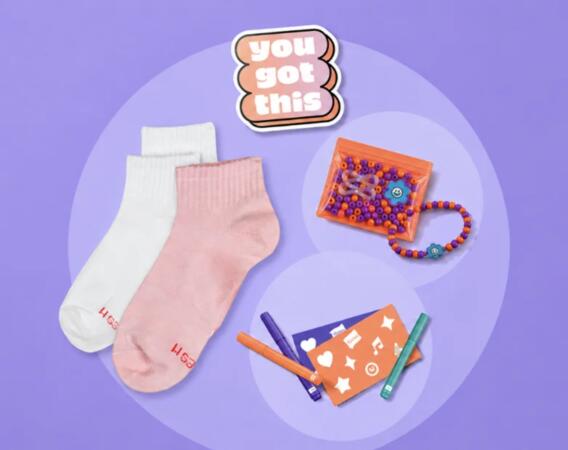 Create, Customize & Have Fun with a FREE Target Sock Kit
