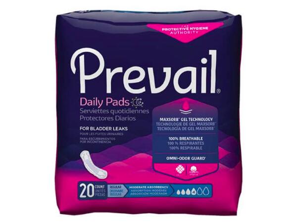 Prevail Bladder Control Pads for FREE